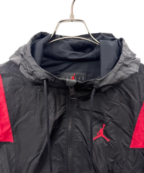 JORDAN（ジョーダン）JORDAN (ジョーダン) JORDAN　ナイロンパーカー ブラック×レッド サイズ:Mの古着・服飾アイテム