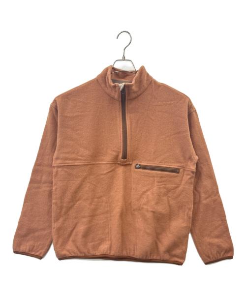 axesquin（アクシーズクイン）AXESQUIN Moonlightgear (ムーンライトギア) AXESQUIN 　Moonlightgear 　WOOL FLEECE PULLOVER 軽Edition　トレッキングウェア(フリース) ブラウン サイズ:S/Mの古着・服飾アイテム