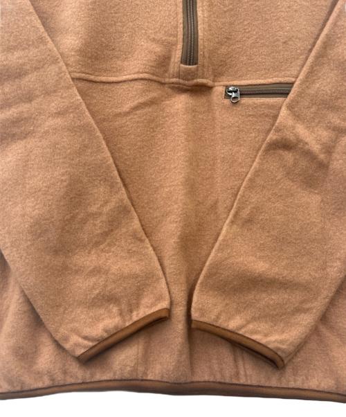 axesquin（アクシーズクイン）AXESQUIN Moonlightgear (ムーンライトギア) AXESQUIN 　Moonlightgear 　WOOL FLEECE PULLOVER 軽Edition　トレッキングウェア(フリース) ブラウン サイズ:S/Mの古着・服飾アイテム