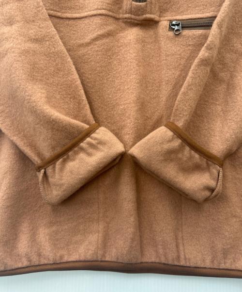 axesquin（アクシーズクイン）AXESQUIN Moonlightgear (ムーンライトギア) AXESQUIN 　Moonlightgear 　WOOL FLEECE PULLOVER 軽Edition　トレッキングウェア(フリース) ブラウン サイズ:S/Mの古着・服飾アイテム