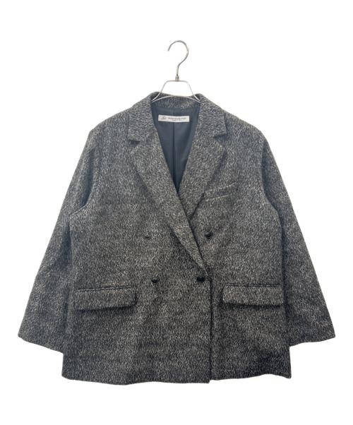 journal standard luxe（ジャーナルスタンダード ラックス）JOURNAL STANDARD LUXE (ジャーナルスタンダード ラックス) JOURNAL STANDARD LUXE　ダブルウールジャケット グレー サイズ:不明の古着・服飾アイテム