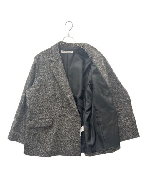 journal standard luxe（ジャーナルスタンダード ラックス）JOURNAL STANDARD LUXE (ジャーナルスタンダード ラックス) JOURNAL STANDARD LUXE　ダブルウールジャケット グレー サイズ:不明の古着・服飾アイテム