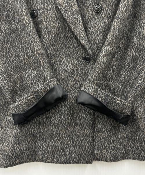journal standard luxe（ジャーナルスタンダード ラックス）JOURNAL STANDARD LUXE (ジャーナルスタンダード ラックス) JOURNAL STANDARD LUXE　ダブルウールジャケット グレー サイズ:不明の古着・服飾アイテム