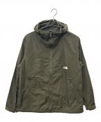 THE NORTH FACEザ ノース フェイス）の古着「THE NORTH FACE　コンパクトジャケット」｜カーキ