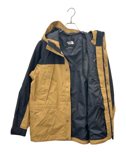 THE NORTH FACE（ザ ノース フェイス）THE NORTH FACE (ザ ノース フェイス) THE NORTH FACE　マウンテンライトジャケット ブラウン×ブラック サイズ:Ｍの古着・服飾アイテム