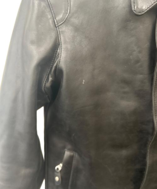 花山（ハナヤマ）花山 (ハナヤマ) 花山　レザージャケット ブラック サイズ:Mの古着・服飾アイテム