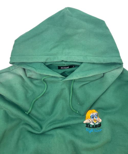 X-LARGE（エクストララージ）X-LARGE (エクストララージ) パーカー グリーン サイズ:XLの古着・服飾アイテム