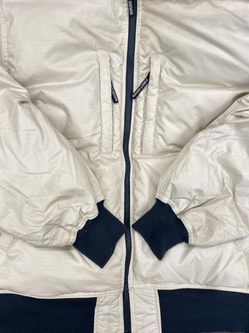 FIRST DOWN（ファーストダウン）FIRST DOWN (ファーストダウン) FIRST DOWN　リバーシブルダウンジャケット ブラック サイズ:Ｍの古着・服飾アイテム