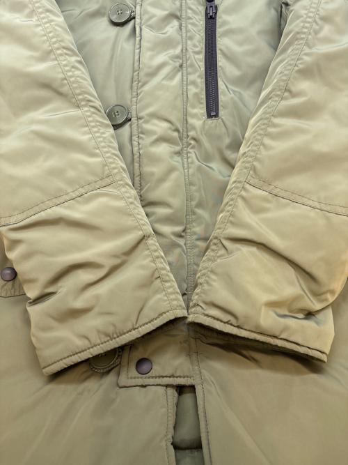 ALPHA INDUSTRIES（アルファインダストリーズ）ALPHA INDUSTRIES (アルファインダストリーズ) SENSE OF PLACE (センスオブプレイス) ALPHA INDUSTRIES　SENSE OF PLACE　モッズコート グリーン サイズ:MEDIUMの古着・服飾アイテム