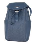 COACHコーチ）の古着「COACH　シグネチャー ジャカード　レーサー パック」