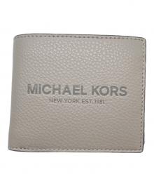 MICHAEL KORS（マイケルコース）の古着「MICHAEL KORS 　2つ折り財布」｜グレー