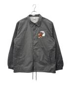 TT&CO.×united athleティーティー・アンド・カンパニー×ユナイテッドアスレ）の古着「TT&CO × united athle　コーチジャケット」｜グレー