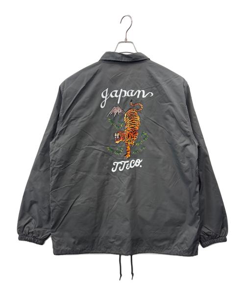 TT&CO.（ティーティー・アンド・カンパニー）TT&CO. (ティーティー・アンド・カンパニー) united athle (ユナイテッドアスレ) TT&CO × united athle　コーチジャケット グレー サイズ:XXLの古着・服飾アイテム