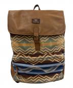 UGG×PENDLETONアグ×ペンドルトン）の古着「UGG　PENDLETON　リュック」｜ベージュ
