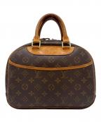 LOUIS VUITTONルイ ヴィトン）の古着「LOUIS VUITTON　モノグラム　トゥルーヴィル　ハンドバッグ」｜ブラウン