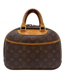 LOUIS VUITTON（ルイ ヴィトン）の古着「LOUIS VUITTON　モノグラム　トゥルーヴィル　ハンドバッグ」｜ブラウン
