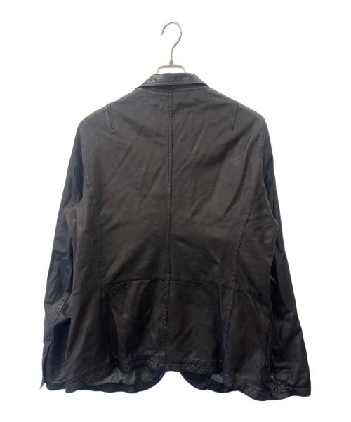 NEIL BARRETT（ニールバレット）NEIL BARRETT (ニールバレット) NEIL BARRETT　レザージャケット ブラック サイズ:Lの古着・服飾アイテム