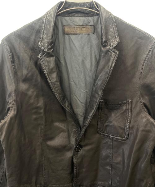 NEIL BARRETT（ニールバレット）NEIL BARRETT (ニールバレット) NEIL BARRETT　レザージャケット ブラック サイズ:Lの古着・服飾アイテム