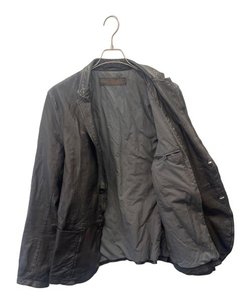 NEIL BARRETT（ニールバレット）NEIL BARRETT (ニールバレット) NEIL BARRETT　レザージャケット ブラック サイズ:Lの古着・服飾アイテム