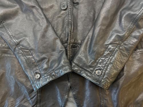 NEIL BARRETT（ニールバレット）NEIL BARRETT (ニールバレット) NEIL BARRETT　レザージャケット ブラック サイズ:Lの古着・服飾アイテム