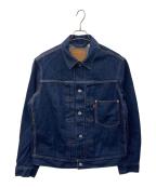 LEVI'S PReMIUMリーバイス プレミアム）の古着「LEVI'S PReMIUM　TYPE I トラッカージャケット セルビッジ」｜インディゴ