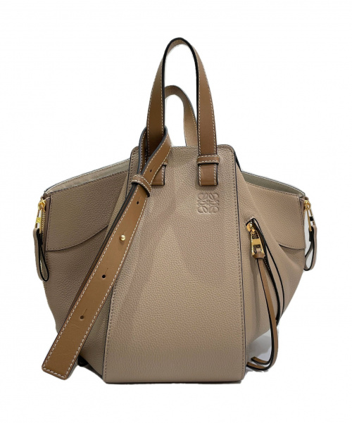 LOEWE（ロエベ）LOEWE (ロエベ) ハンモックバッグ ベージュ サイズ:スモールの古着・服飾アイテム