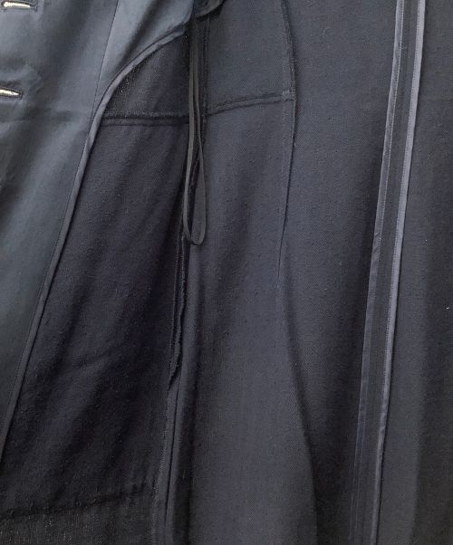 Mame Kurogouchi（マメクロゴウチ）mame kurogouchi (マメクロゴウチ) SilkCotton I‐Line Dress ネイビー サイズ:Sの古着・服飾アイテム