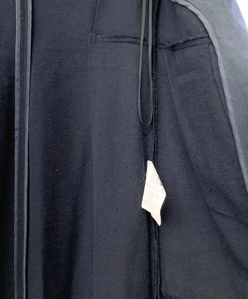 Mame Kurogouchi（マメクロゴウチ）mame kurogouchi (マメクロゴウチ) SilkCotton I‐Line Dress ネイビー サイズ:Sの古着・服飾アイテム