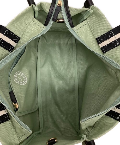 MARC JACOBS（マークジェイコブズ）MARC JACOBS (マーク ジェイコブス) キャンバストートバッグ グリーンの古着・服飾アイテム
