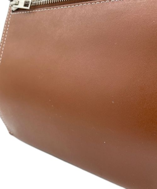 Acne studios（アクネ ストゥディオス）ACNE STUDIOS (アクネストゥディオス) ペイパリーナイロントートバッグ オリーブ×ブラウンの古着・服飾アイテム