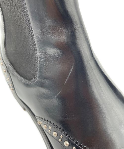 CHURCH'S（チャーチ）CHURCH'S (チャーチ) ポリッシュドバインダーチェルシーブーツ ブラック サイズ:36の古着・服飾アイテム