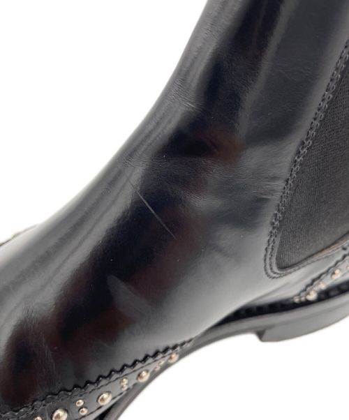 CHURCH'S（チャーチ）CHURCH'S (チャーチ) ポリッシュドバインダーチェルシーブーツ ブラック サイズ:36の古着・服飾アイテム