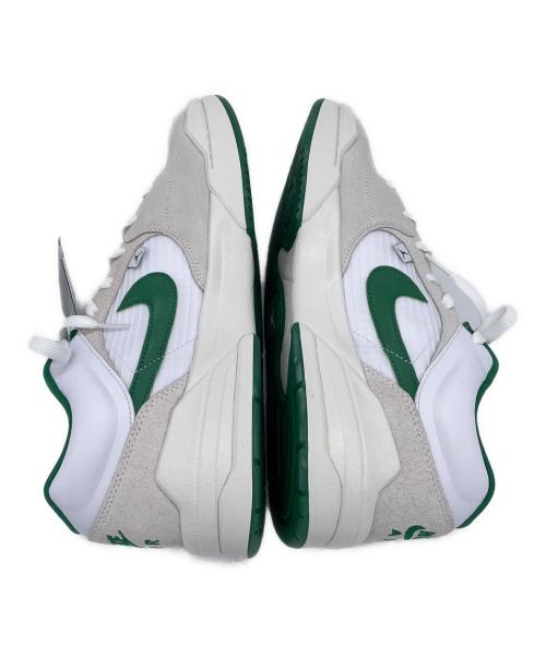 NIKE（ナイキ）NIKE (ナイキ) スニーカー JORDAN STADIUM 90 ホワイト×グリーン サイズ:29 未使用品の古着・服飾アイテム
