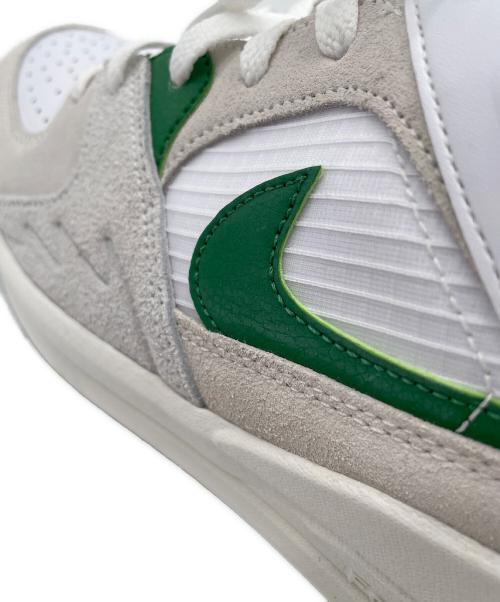NIKE（ナイキ）NIKE (ナイキ) スニーカー JORDAN STADIUM 90 ホワイト×グリーン サイズ:29 未使用品の古着・服飾アイテム