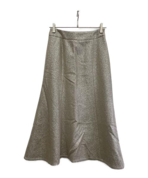 IENA（イエナ）IENA (イエナ) ミモレ丈ラメスカート サイズ:36の古着・服飾アイテム