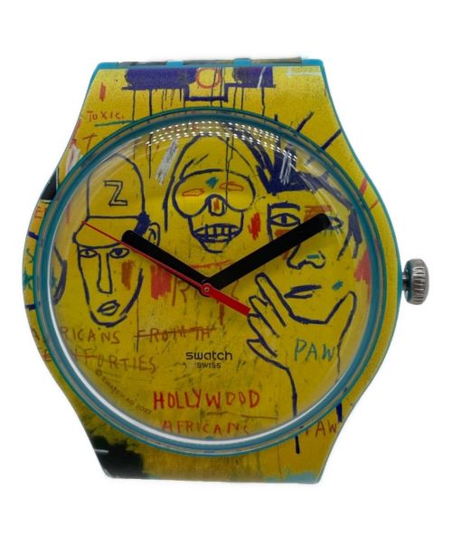 SWATCH（スウォッチ）SWATCH (スウォッチ) HOLLYWOOD AFRICANS BY JM BASQUIATの古着・服飾アイテム