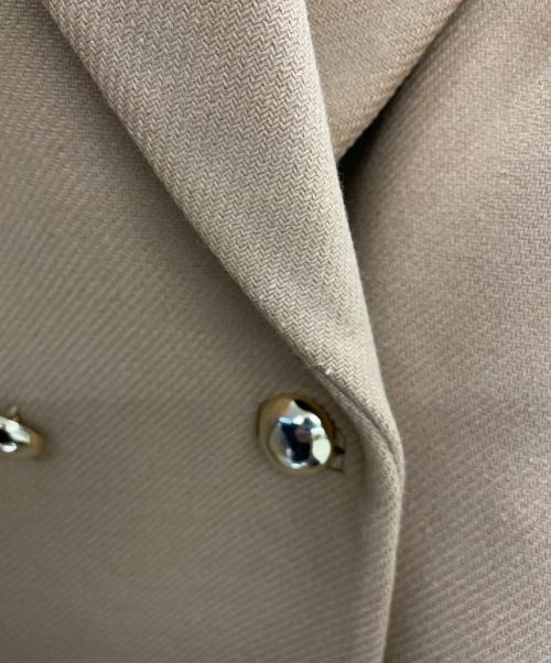 TARA JARMON（タラジャーモン）TARA JARMON (タラジャーモン) ダブルコート ベージュ サイズ:42の古着・服飾アイテム