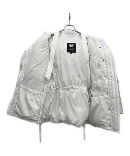 CANADA GOOSE（カナダグース）CANADA GOOSE (カナダグース) Paradigm Expedition Parka ホワイト サイズ:Sの古着・服飾アイテム
