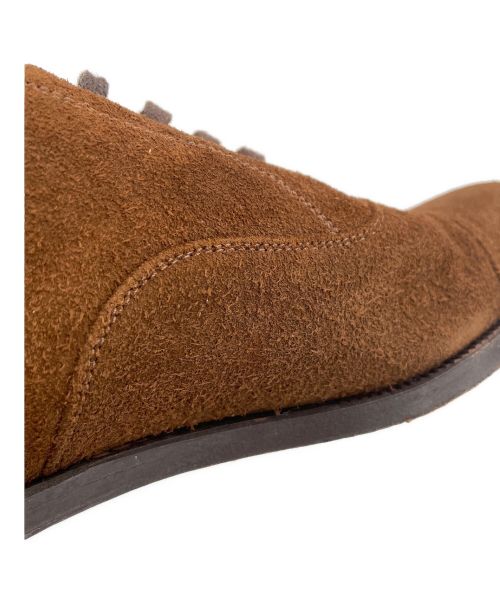 Burberry's（バーバリーズ）Burberry's (バーバリーズ) ストレートチップシューズ ブラウン サイズ:25EEの古着・服飾アイテム