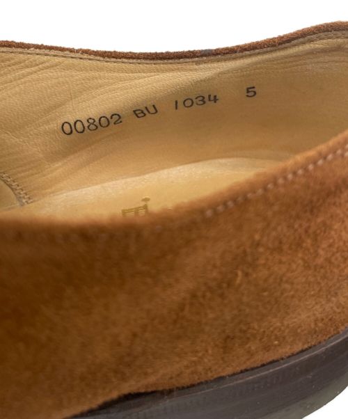 Burberry's（バーバリーズ）Burberry's (バーバリーズ) ストレートチップシューズ ブラウン サイズ:25EEの古着・服飾アイテム