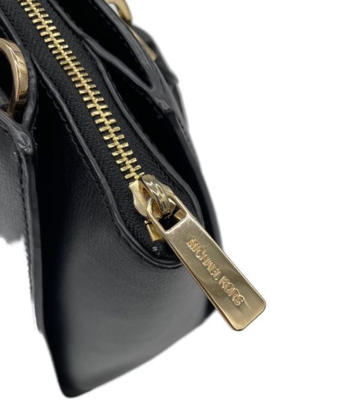 MICHAEL KORS（マイケルコース）MICHAEL KORS (マイケルコース) 2WAYバッグ ブラックの古着・服飾アイテム