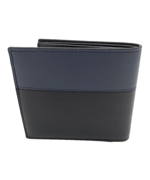 LOEWE（ロエベ）LOEWE (ロエベ) バイフォールド コインウォレット（シャイニーカーフ）の古着・服飾アイテム