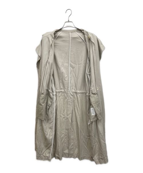 Name.（ネーム）Name. (ネーム) DRAWSTRINGS TRENCH COAT ベージュの古着・服飾アイテム