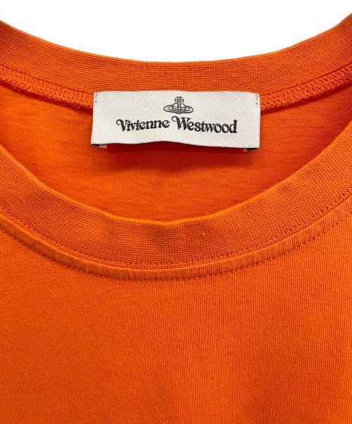 Vivienne Westwood（ヴィヴィアンウエストウッド）Vivienne Westwood (ヴィヴィアンウエストウッド) ワンポイントTシャツ オレンジ サイズ:XLの古着・服飾アイテム