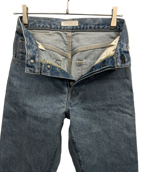 HATSKI（ハツキ）HATSKI (ハツキ) ストレートデニムパンツ インディゴ サイズ:W0の古着・服飾アイテム