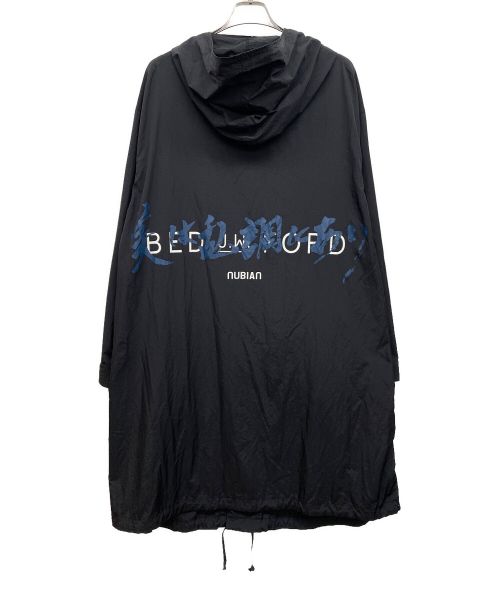 BED J.W. FORD × NUBIAN（ベッドフォード×ヌビアン）BED J.W. FORD × NUBIAN (ベッドフォード×ヌビアン) ナイロンコート ブラック サイズ:SIZE 1の古着・服飾アイテム