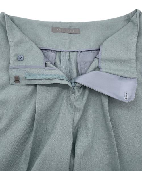 theory luxe（セオリーリュクス）theory luxe (セオリーリュクス) タックパンツ ミント サイズ:38の古着・服飾アイテム
