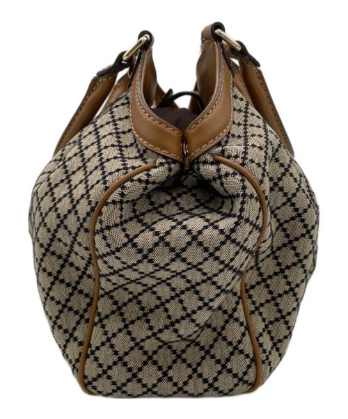 GUCCI（グッチ）GUCCI (グッチ) ハンドバッグ ブラウンの古着・服飾アイテム