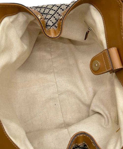 GUCCI（グッチ）GUCCI (グッチ) ハンドバッグ ブラウンの古着・服飾アイテム