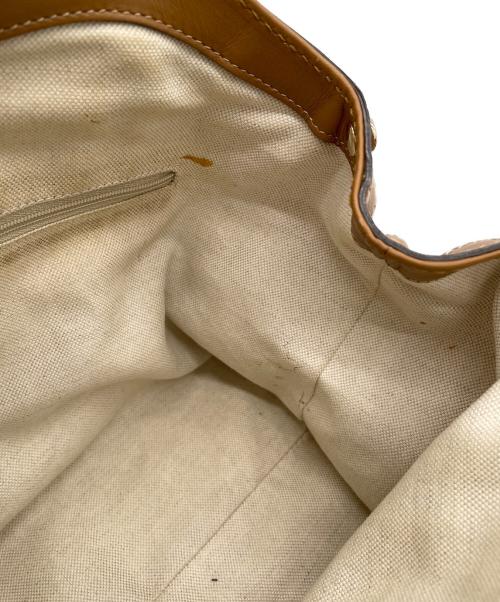 GUCCI（グッチ）GUCCI (グッチ) ハンドバッグ ブラウンの古着・服飾アイテム